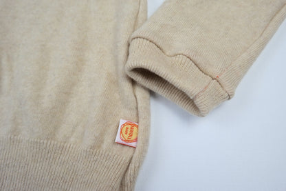 Pullover für Kinder 122/128 aus Upcycling Kaschmir in Beige