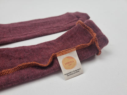 Toddler cuffs made from upcycled silk &amp; cashmere in blue