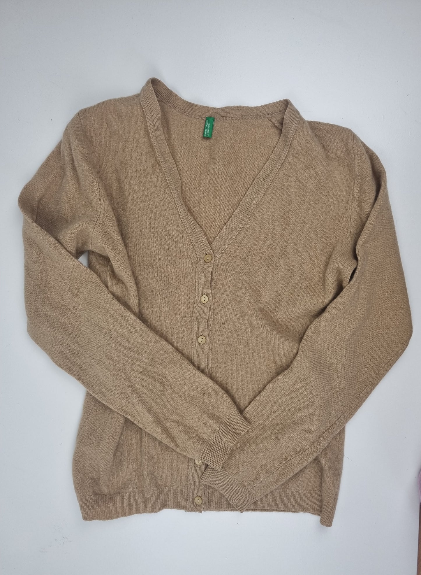 Upcycling material package: 3 cashmere sweaters for creative projects in beige tones